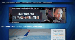 Desktop Screenshot of 911freefall.com